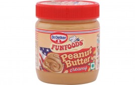 Dr. Oetker Fun foods Peanut Butter Creamy   Plastic Jar  340 grams